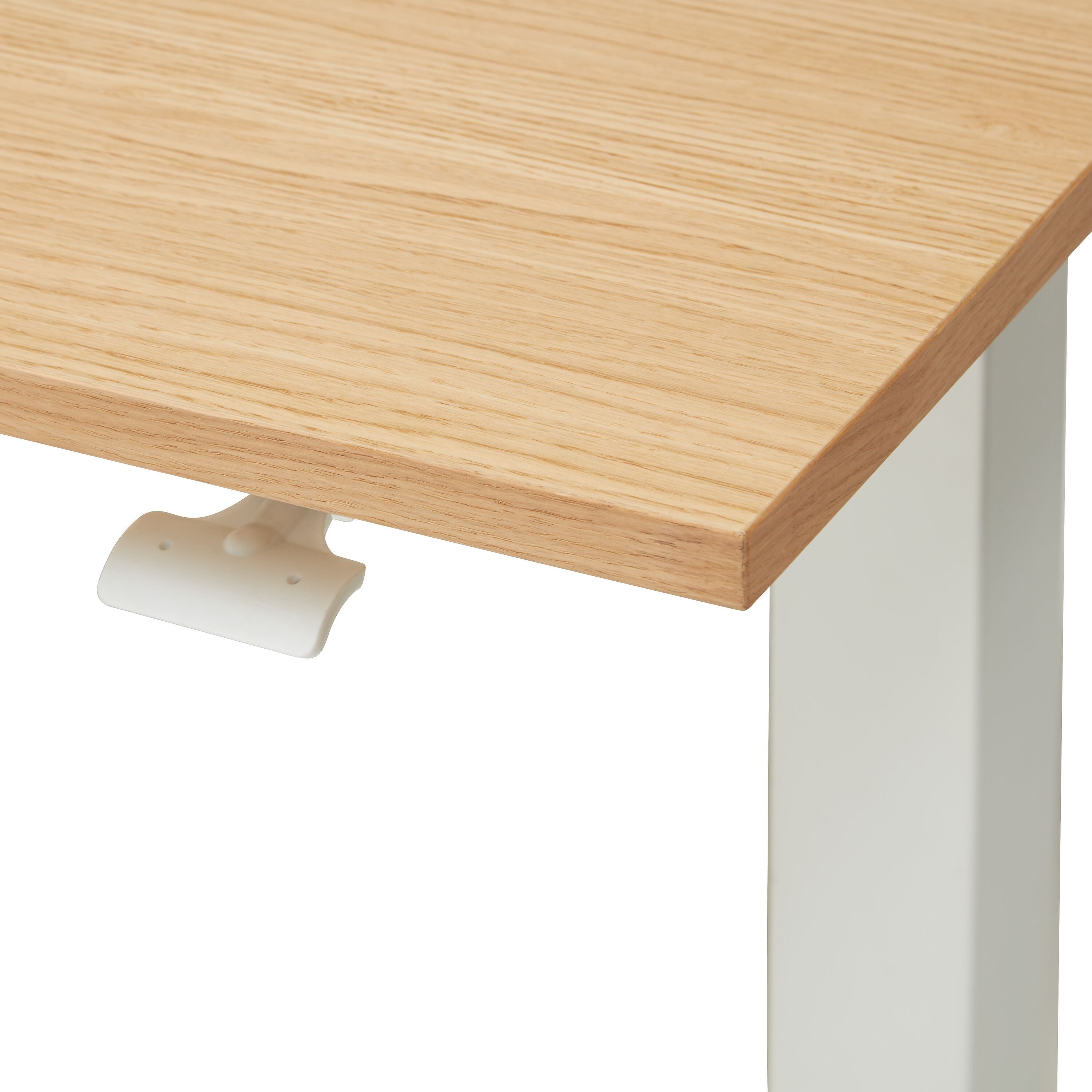 ECCO Light_Pult h.v.135x70_weiss/eiche - Eiche / B: 135.0 cm x T: 70.0 cm x H: 73.0 cm