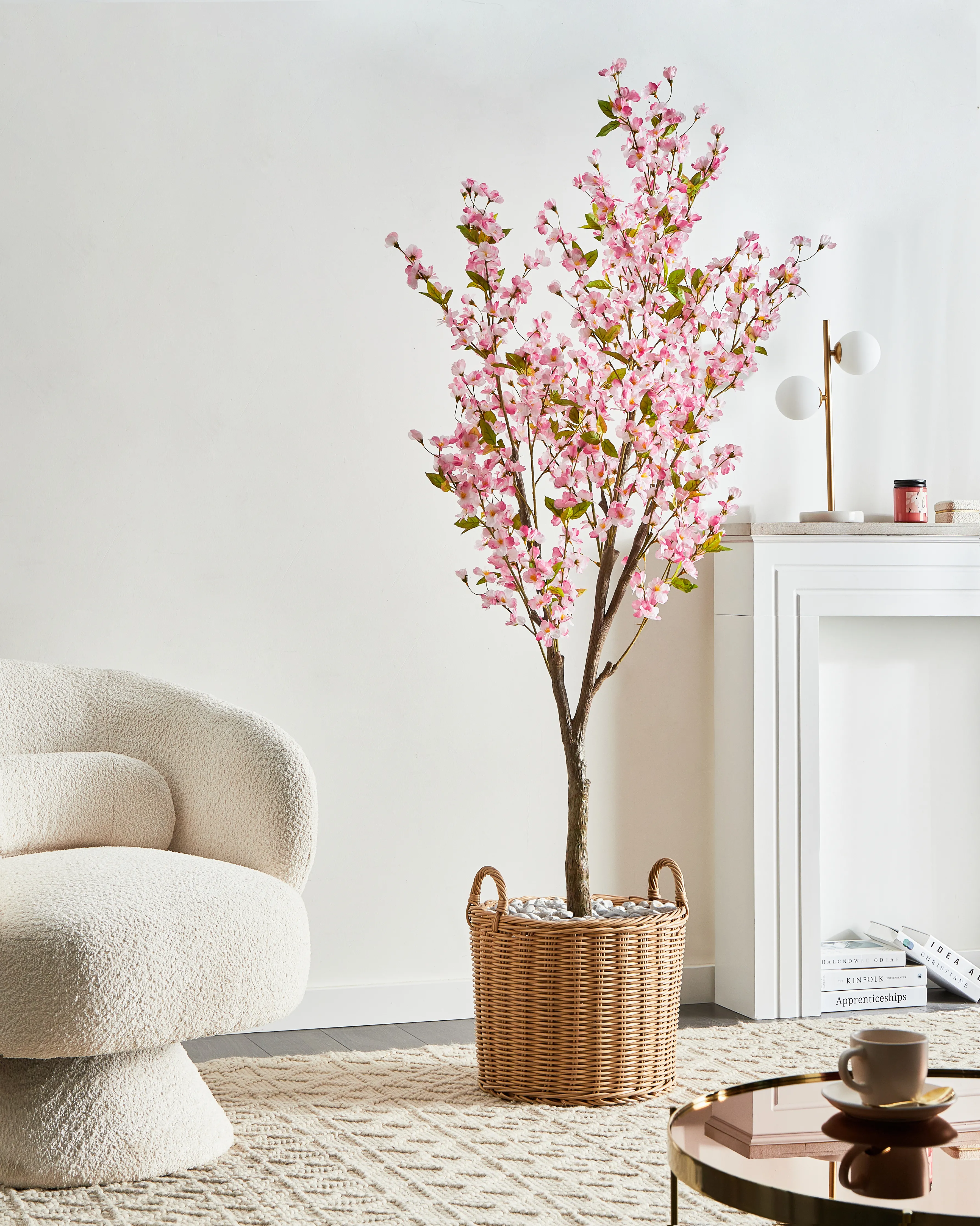 Kunstplant CHERRY TREE 180 cm Roze