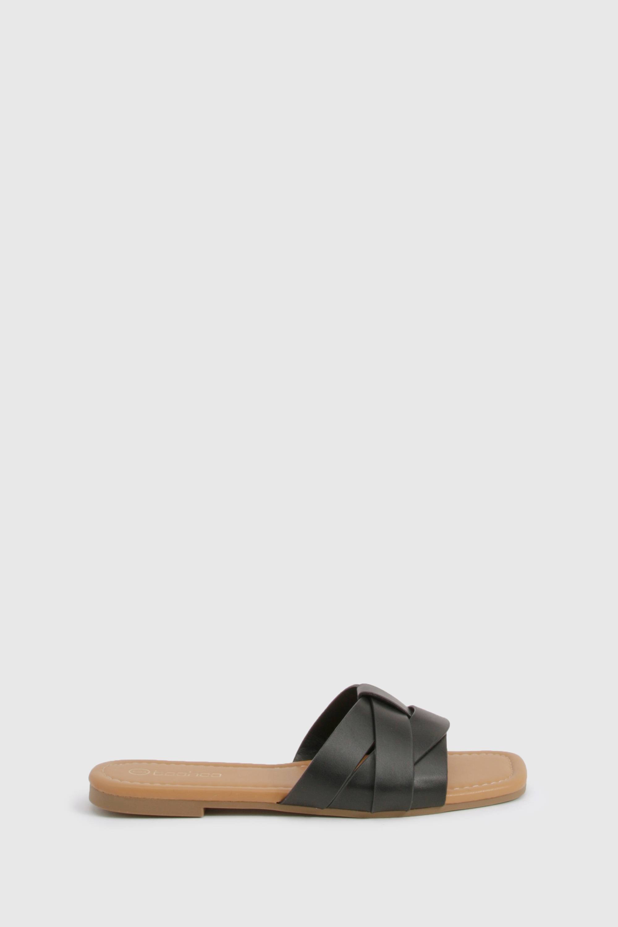 boohoo Sandales Mule Basique Tissées