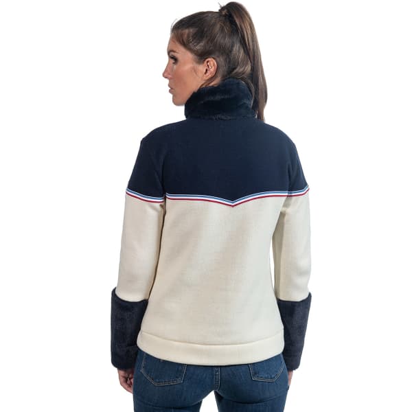 Pull SKIDRESS TRENTE-QUATRE ECRU/MARINE