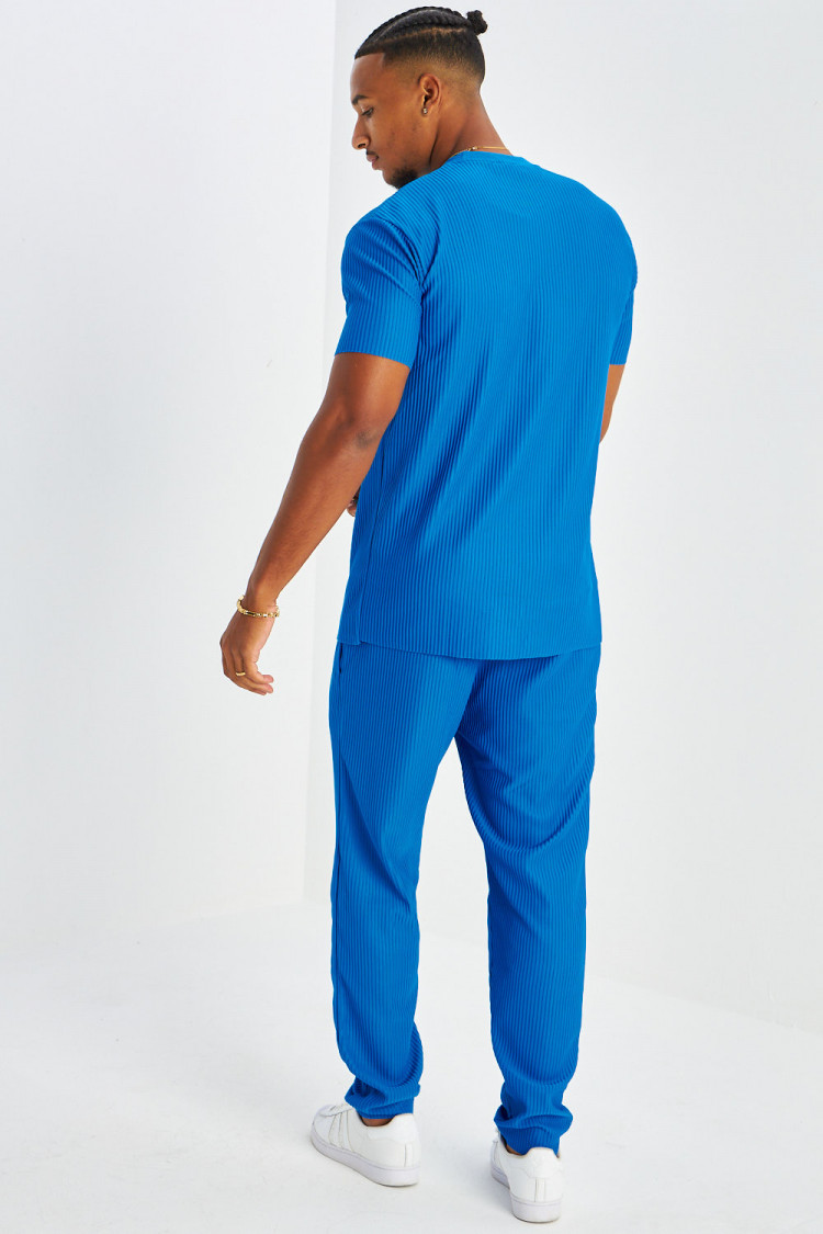 Ensemble 2 pièces T-shirt + pantalon bleu