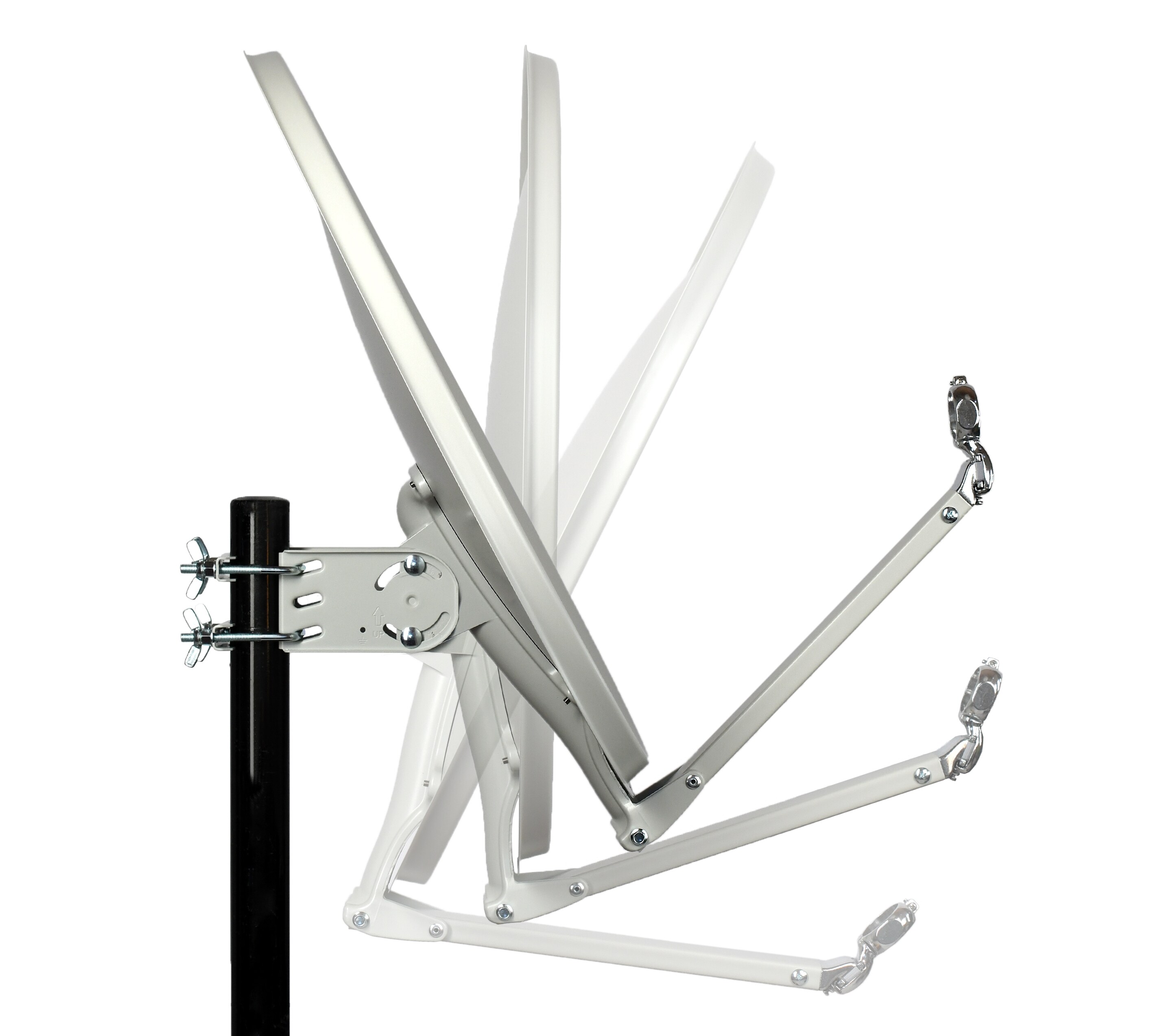 Humax Satellitenspiegel Professional 65-G hellgrau