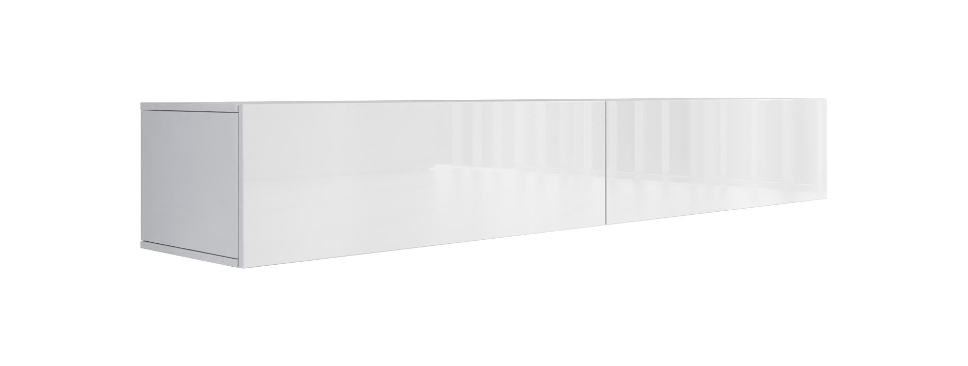 Meubella - TV-Meubel Flame - Wit - 200 cm