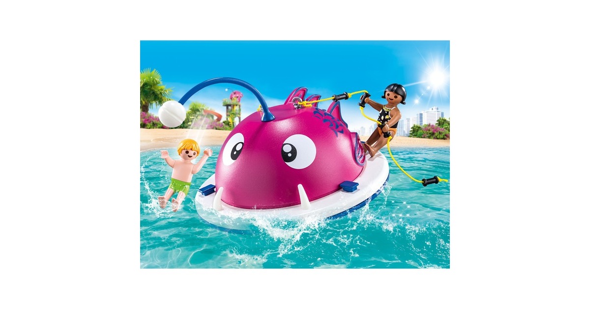 PLAYMOBILFamily Fun - Beklimmen zwemeiland Constructiespeelgoed  (70613)