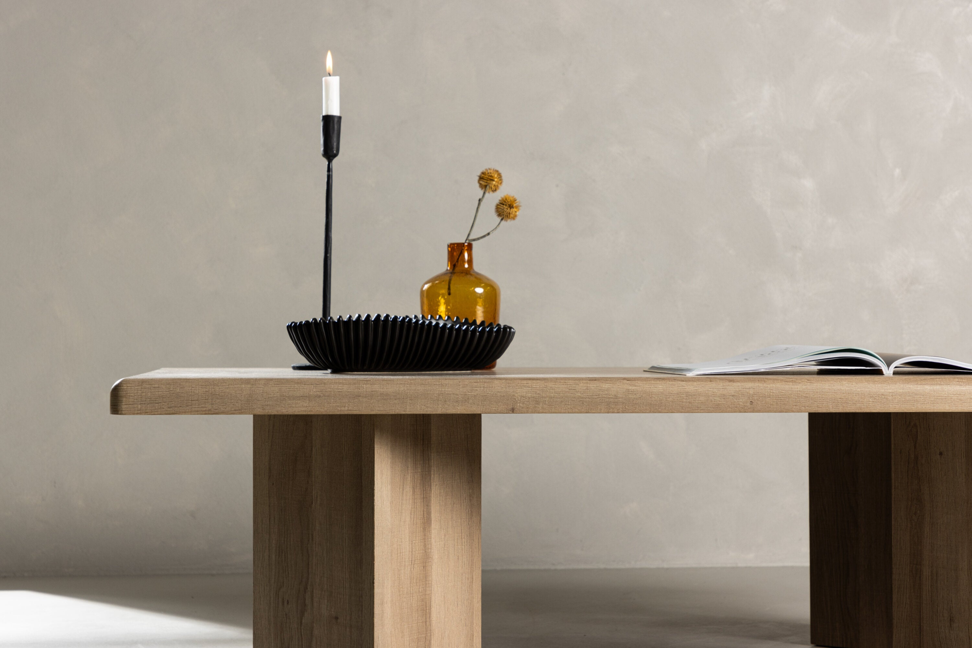 Henoa Salontafel - 140 x 80 cm - Naturel