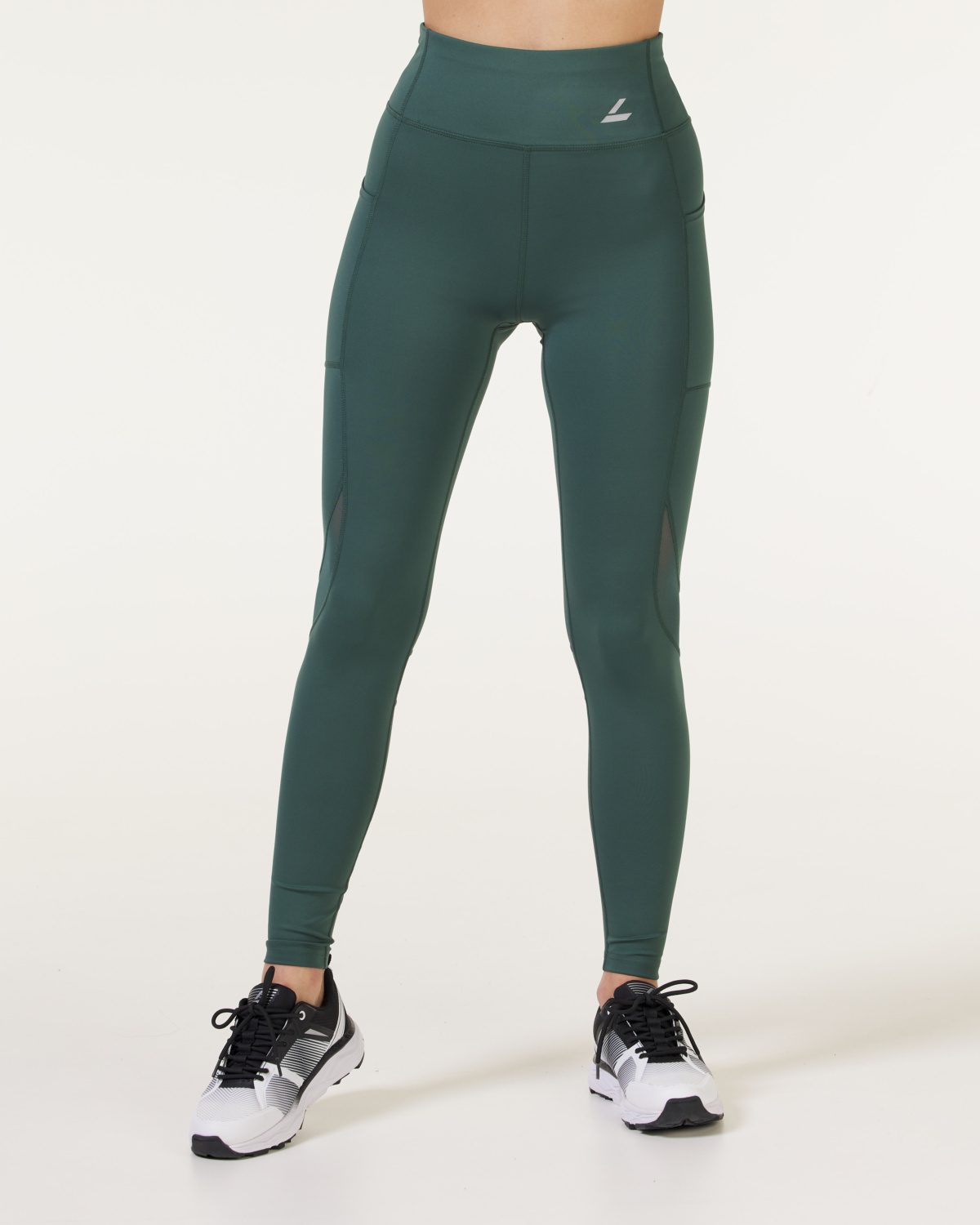 LEVITY Accelerate Mesh Tights Green
