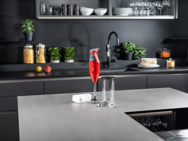 Bamix Mono 200W stavblender 26546 (rød)