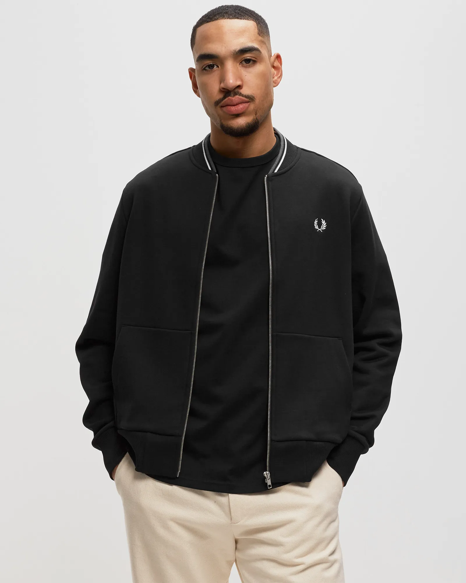Fred Perry ZIP THROUGH SWEATSHIRT