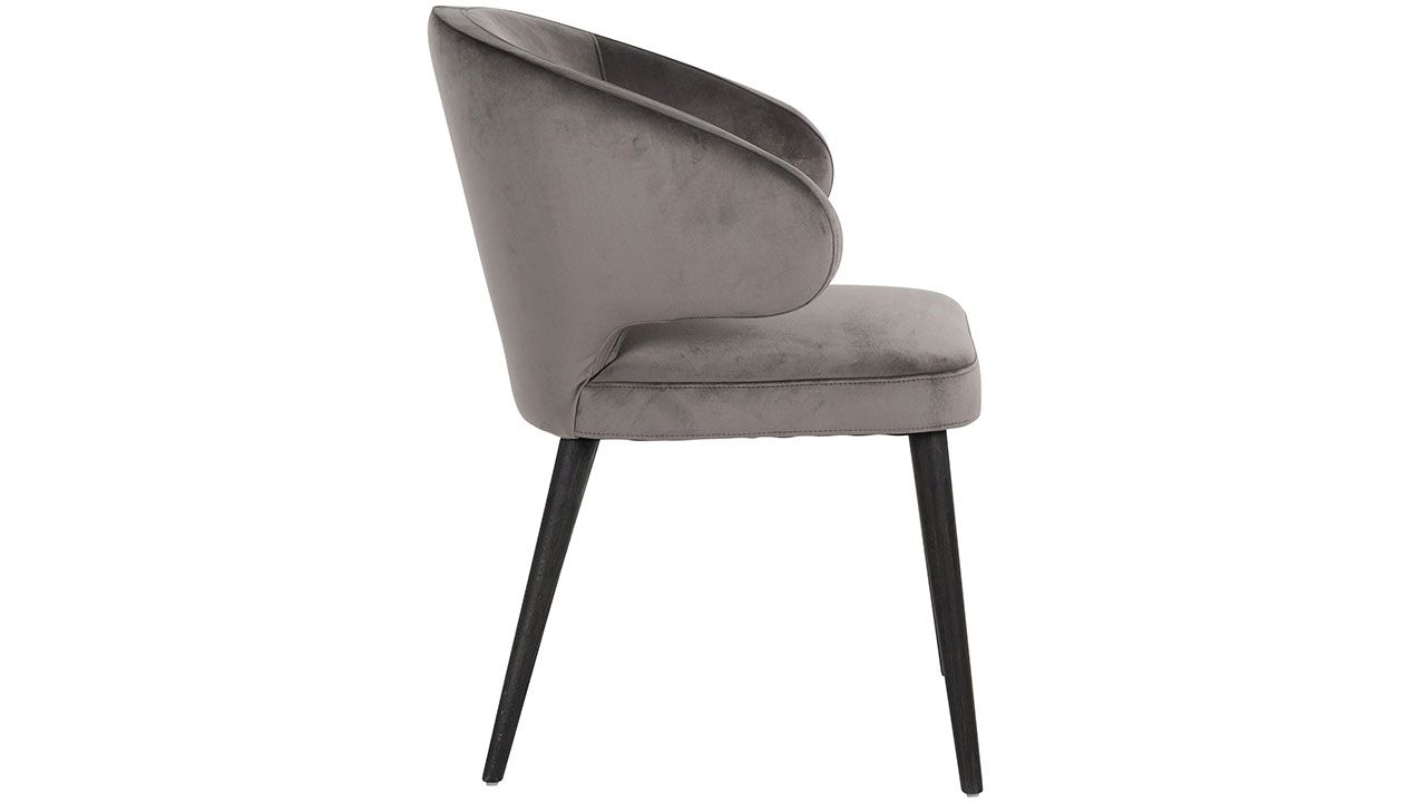 Eetkamerstoel 210467 Stone Velvet Indigo B61.5 x D61.5 x H81 cm