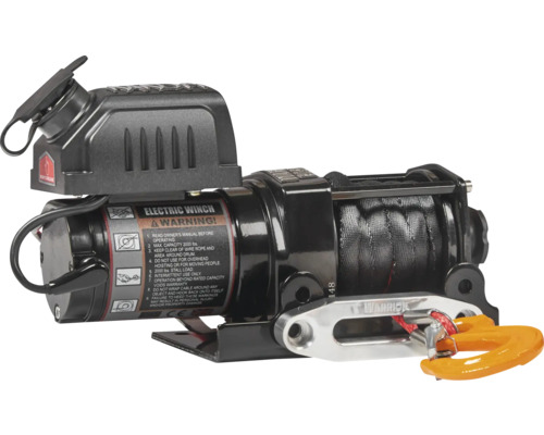 Warrior NINJA 2000LB A / 907 kg 12V elektrische lier met synthetisch touw