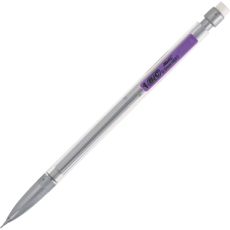 Portemine jetable Matic Original Bic pointe fine 0,5 mm HB gris