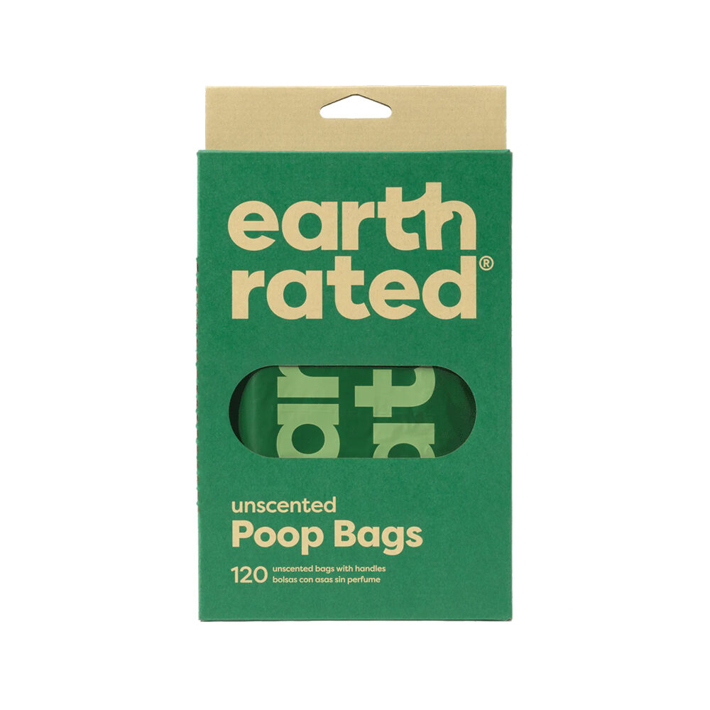 Earth Rated PoopBags met Handvatten - Geurloos