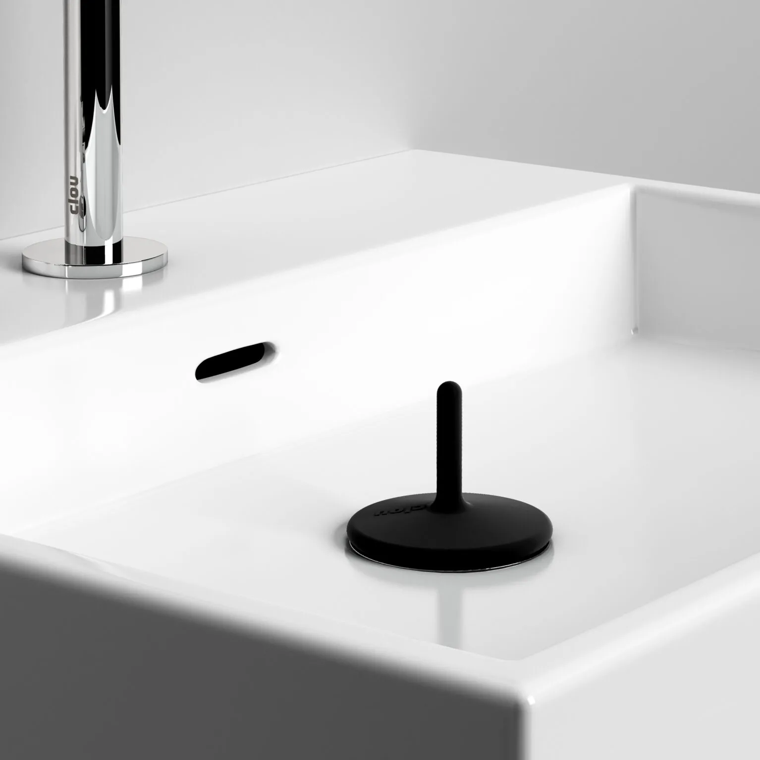 Clou Wash Me siliconen waterstop zwart