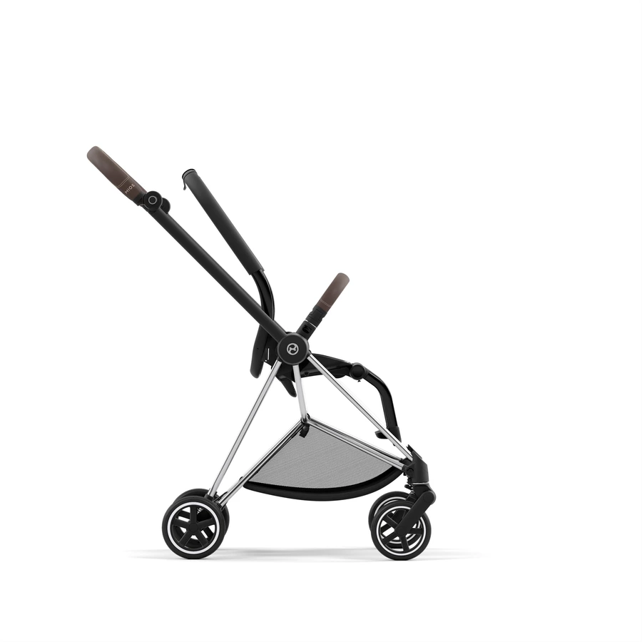 cybex PLATINUM New Mios Gestell Chrome Brown inklusive Lux Sitzrahmen