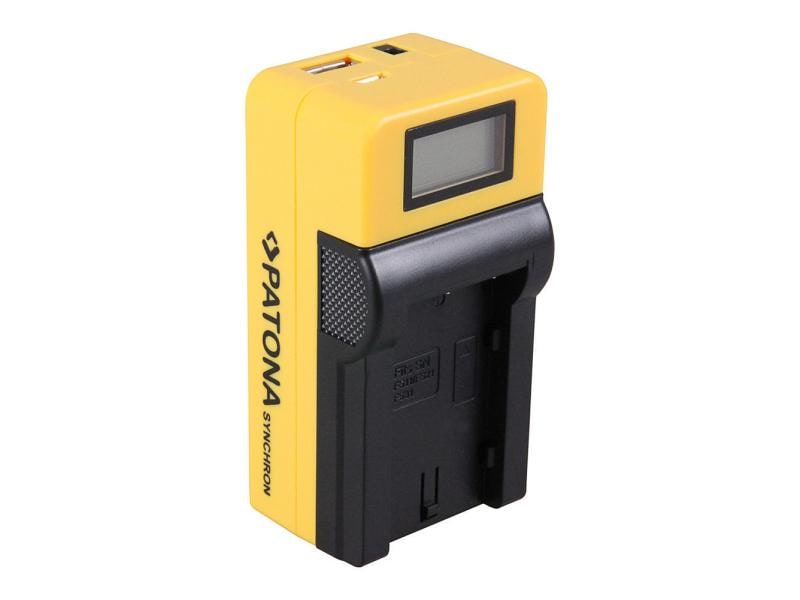 Patona Ladegerät Synchron USB Olympus BLS1, BLS5 Für Olympus BLS1 und BLS5 Akkus