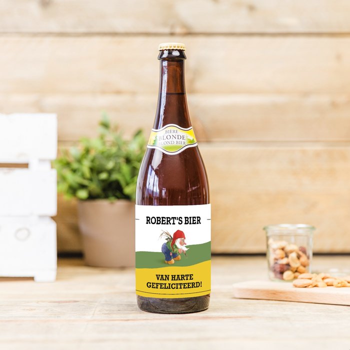 La Chouffe | 750 ml | Happy Birthday met eigen naam