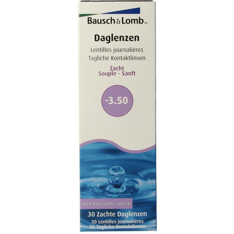 Bausch + Lomb Daglenzen -3.50 (30 stuks)