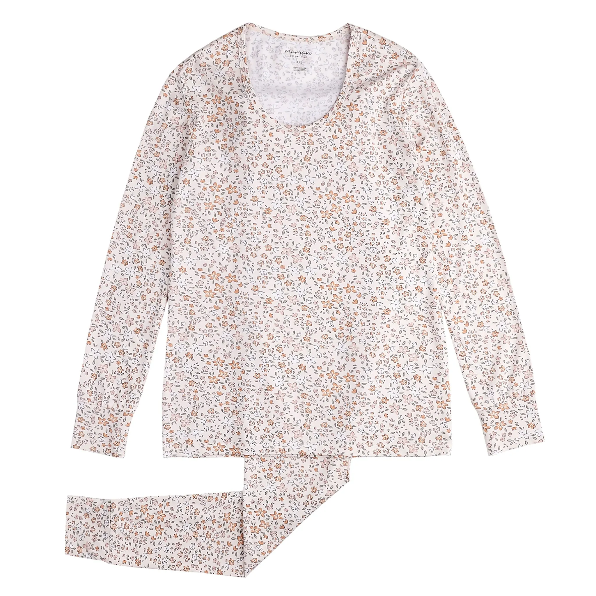 Petit Lem Pyjama Adulte Fleurs