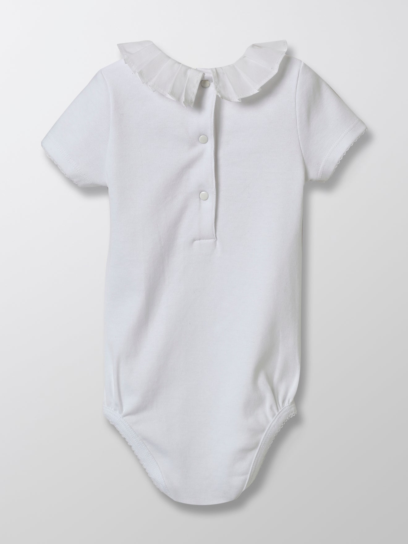 Body col plissé Bébé - Coton Bio