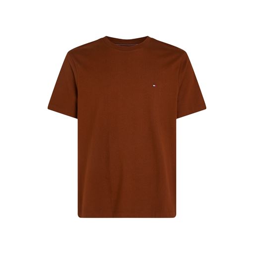 Tommy Hilfiger Essential Seasonal Solid T-shirt, Rich Mocha, XXL