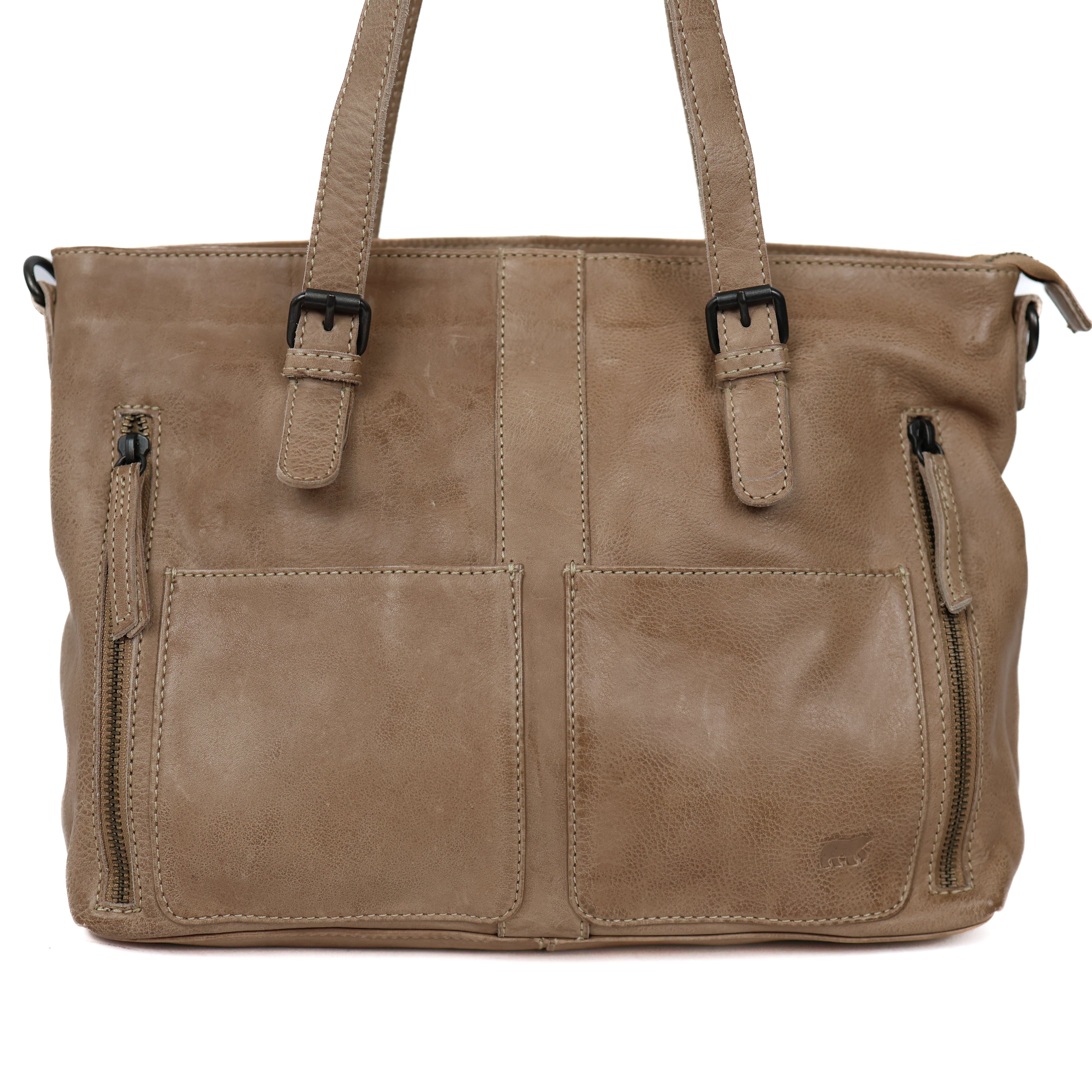 Hand-/schoudertas 'Fleur' beige Beige