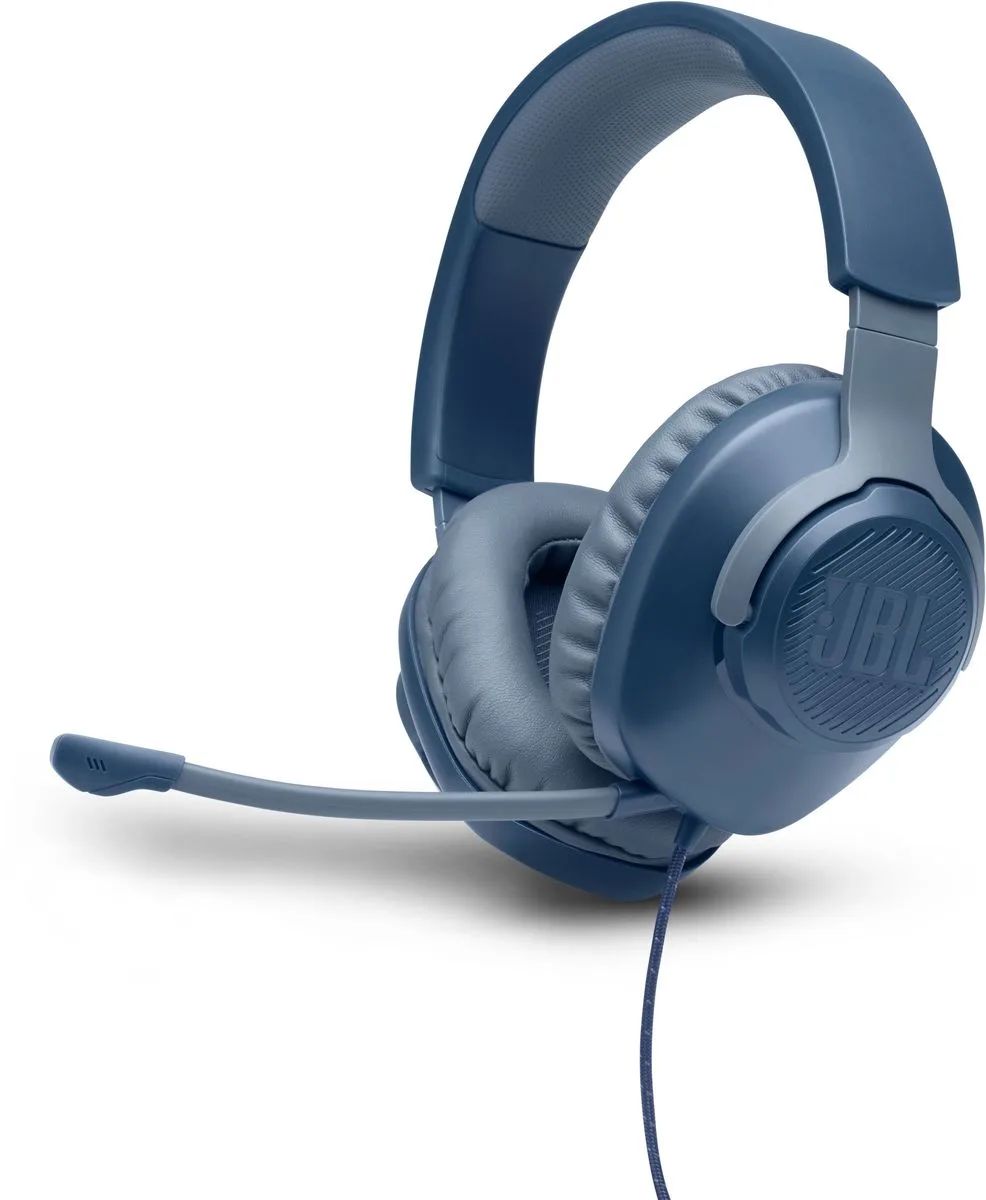 JBL Quantum 100 Bleu Casques gaming