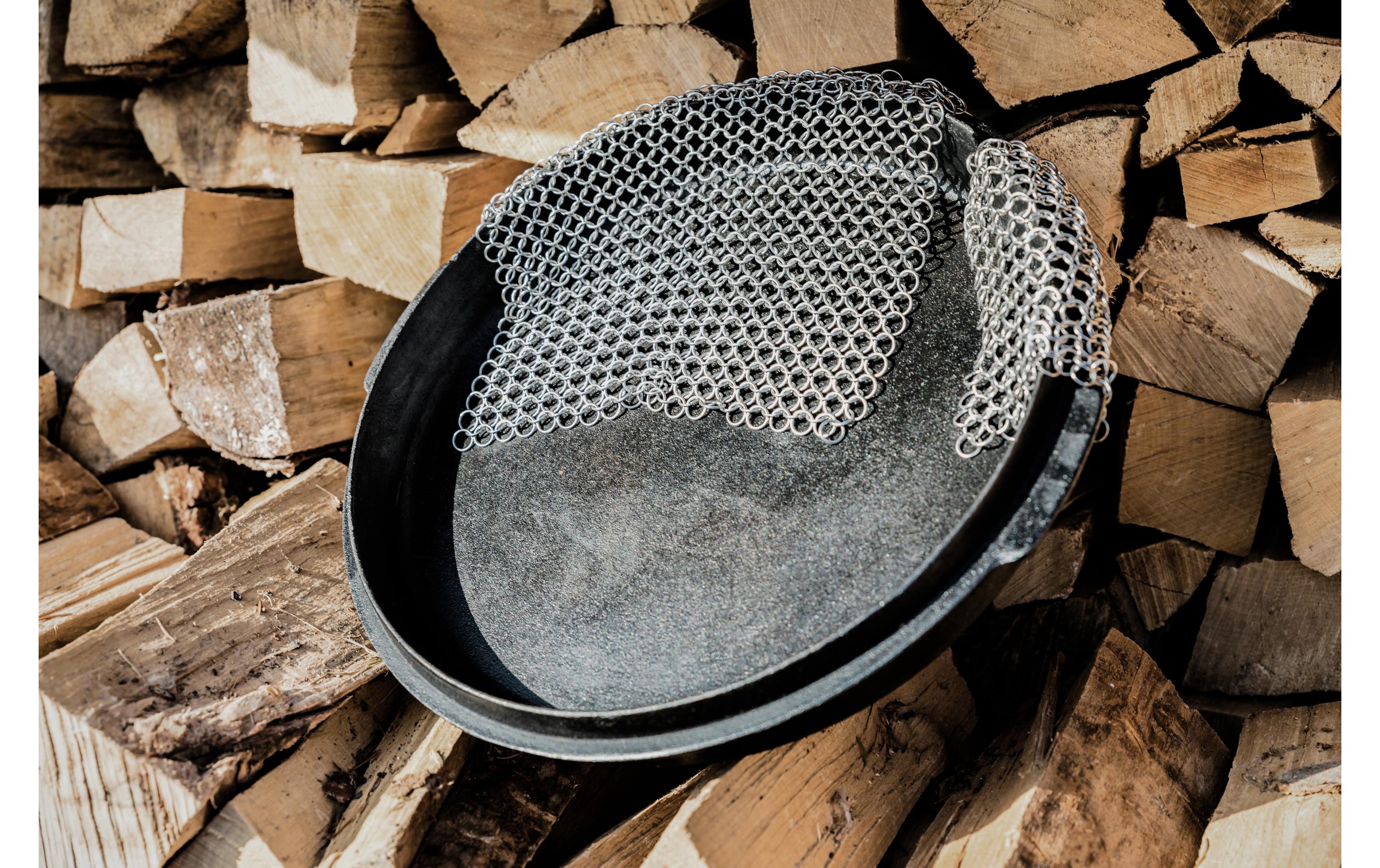 Grillreiniger für Guss- und SchmiedeeisenRingreiniger