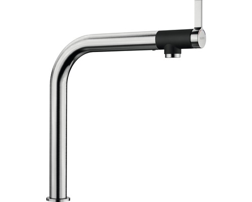 Blanco keukenkraan VONDA geborsteld roestvrij staal 518435