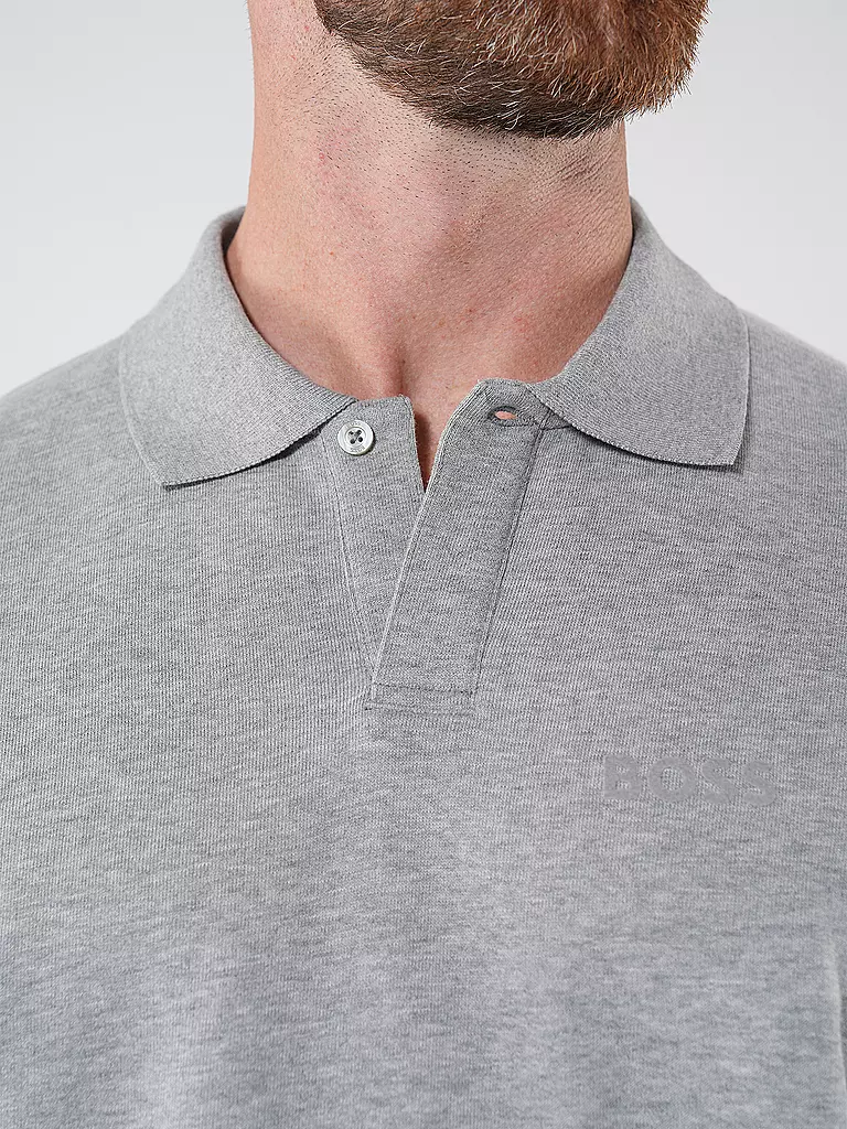 BOSS Loungewear Sweater hellgrau