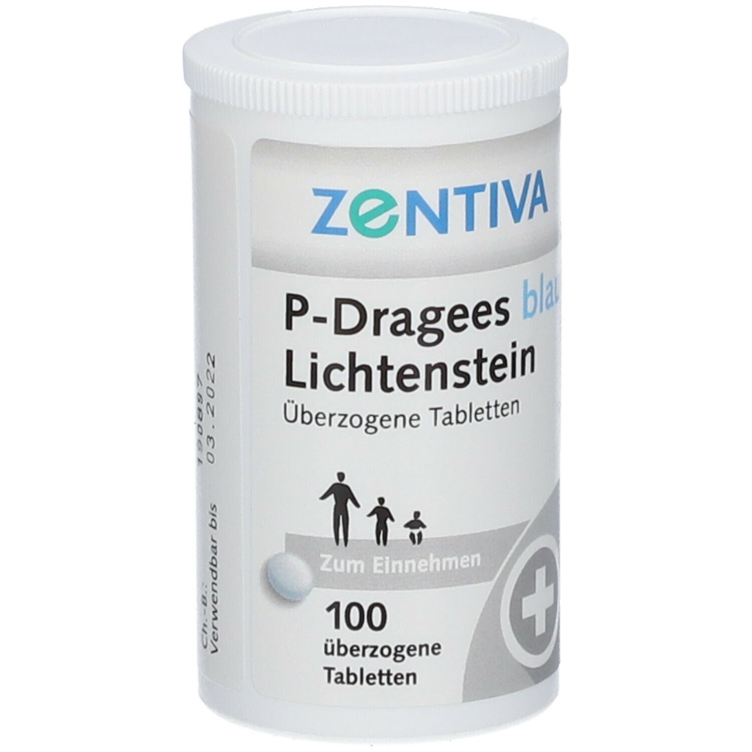 P-Dragees blau Lichtenstein