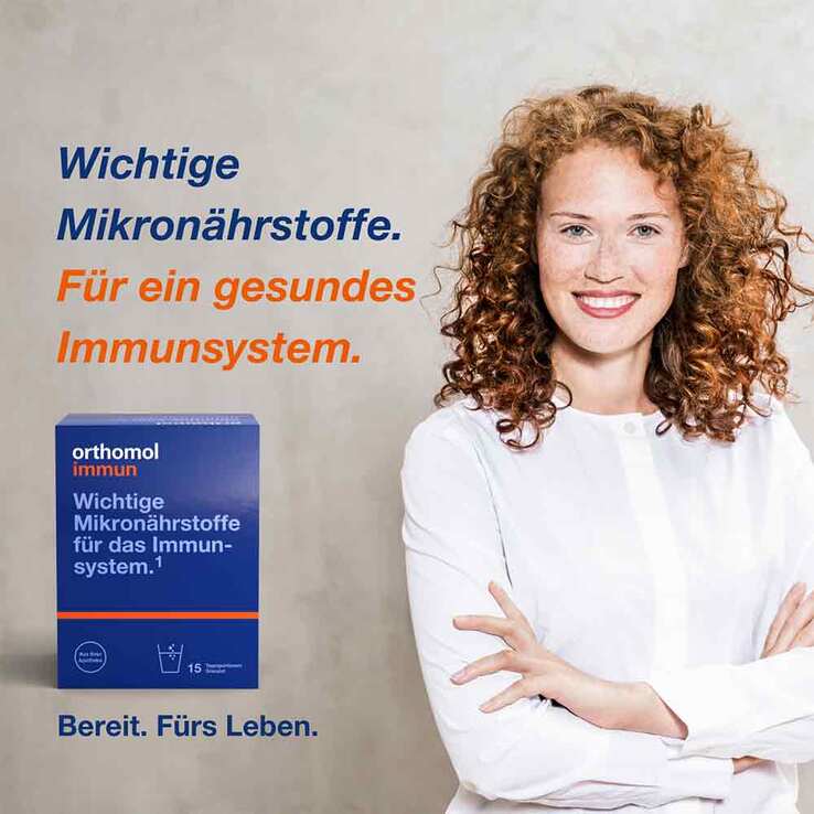 Orthomol Immun Granulat Beutel, 15 St
