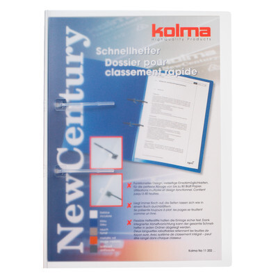 Kolma Schnellhefter, A4, transparent
