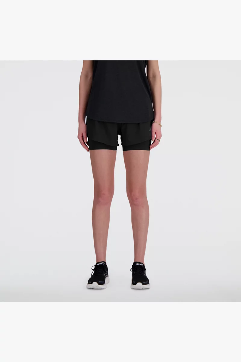 New Balance RC Seamless 2 In 1 3 Inch Damen Short