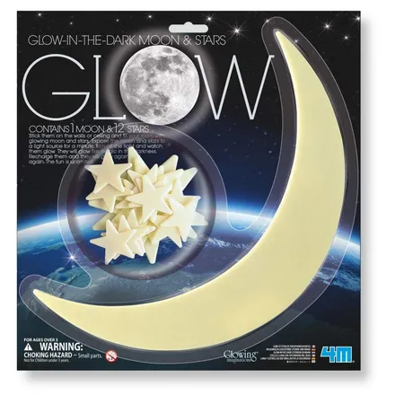 4M Leuchtsterne & leuchtender Mond Glowing