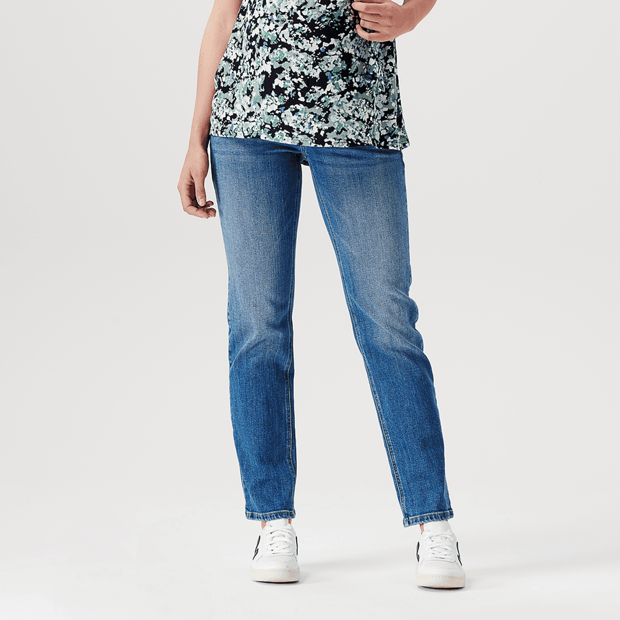 Noppies Straight Umstandsjeans Oaks Vintage Blue