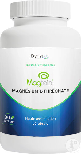Dynveo Magnésium L-Thréonate Magtein 90 Gélules