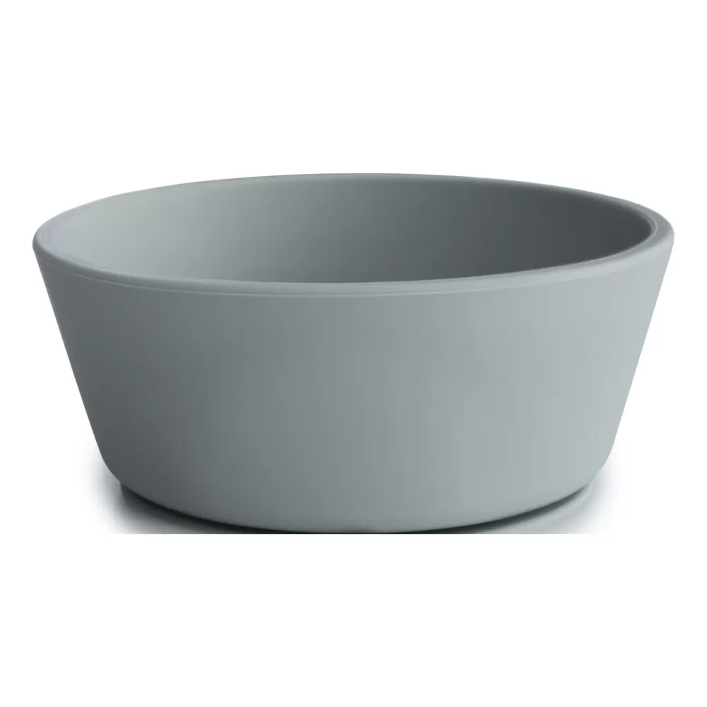 Mushie Silikone Skål Stone - 1 stk.