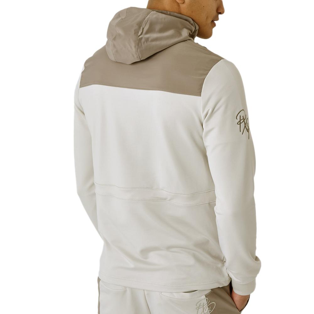 Project X Paris Sweat à Capuche Beige/Marron Homme Project X Paris Bicolore