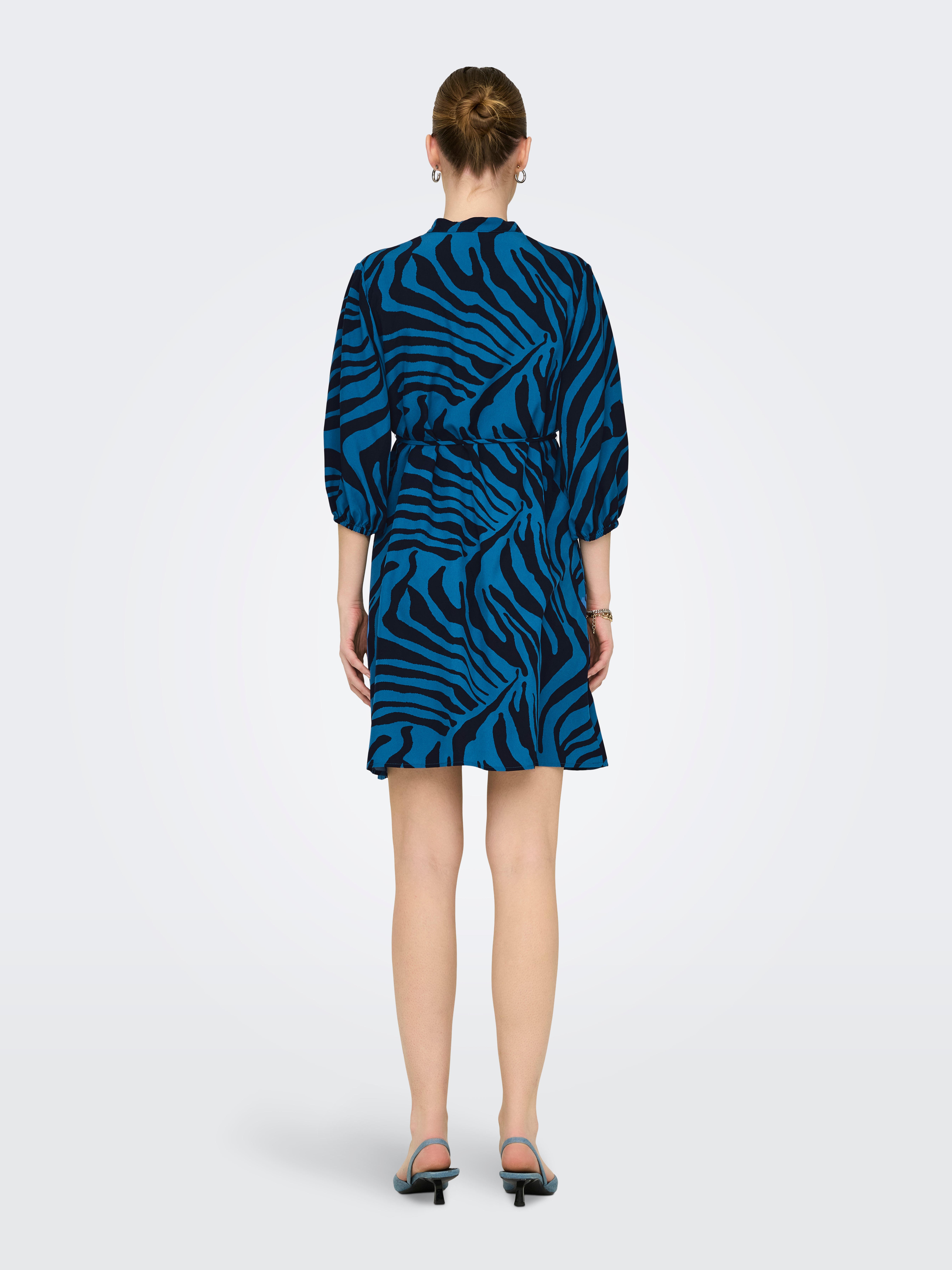 OLMKIMIKA Kurzes Kleid Déja Vu Blue