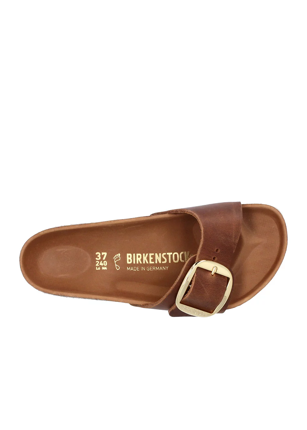 MULE MADRID BIG BUCKLE CUIR