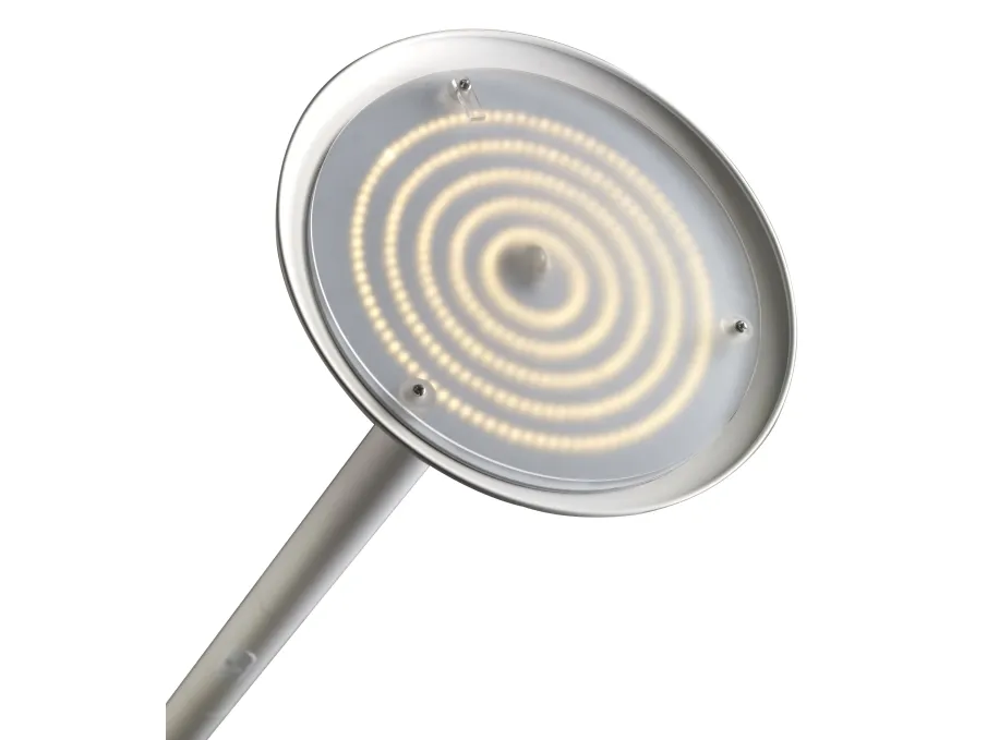 Unilux Pryska LED Uplight gulvlampe – hvid/træ