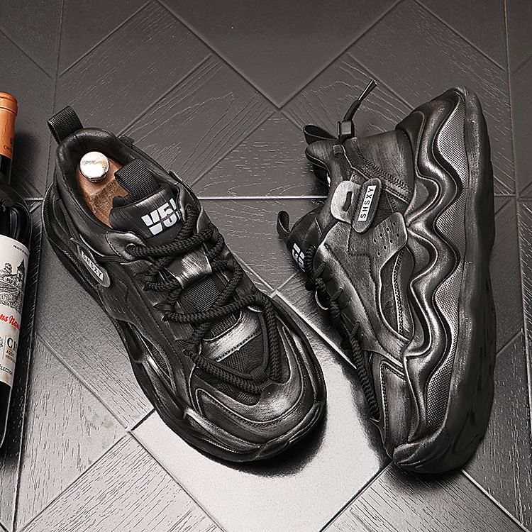 Mr Ozera - Platform Color Block veterschoenen