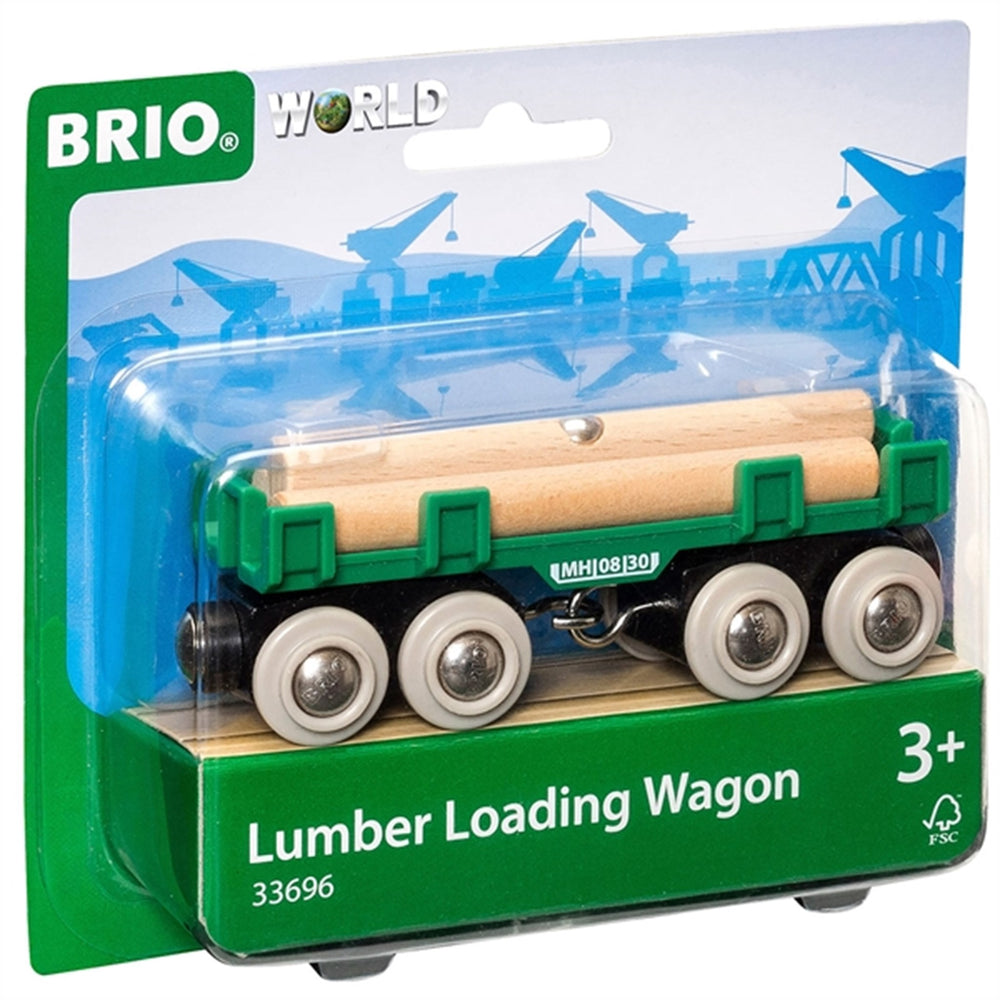 Togvogn Med Tømmer - BRIO® → Luksusbaby.dk