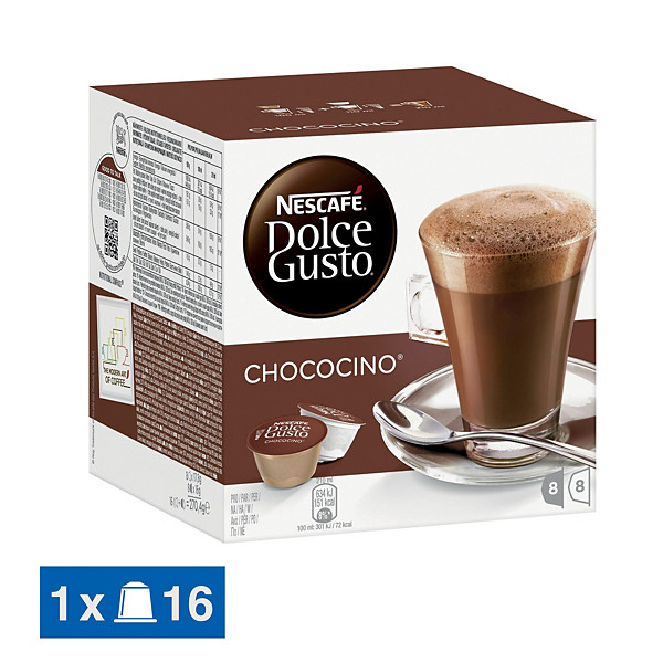 Nescafé Dolce Gusto Chococino, boîte de 16 capsules
