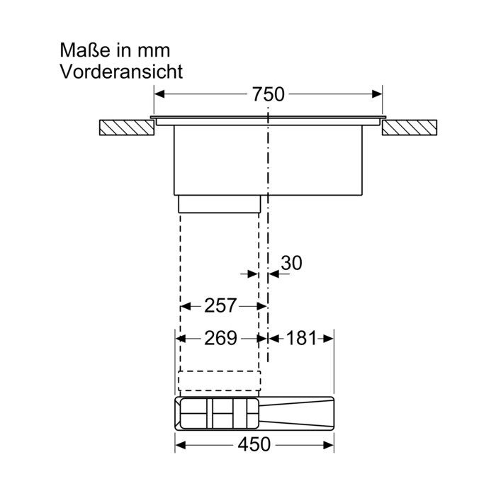Siemens Kochfeld mit Dunstabzug ED851FQ15E