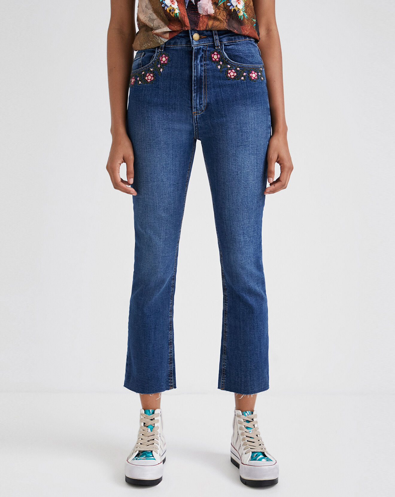 Desigual Jean Delilah denim