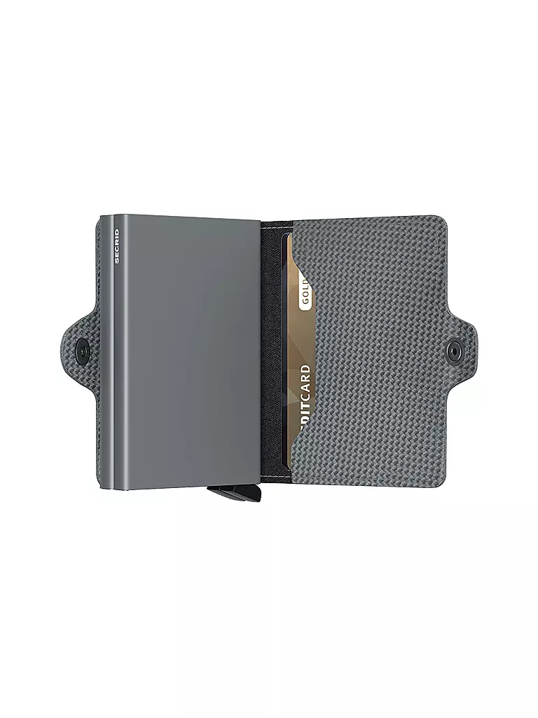 SECRID Geldbörse - Twinwallet Carbon Cool Grey grau