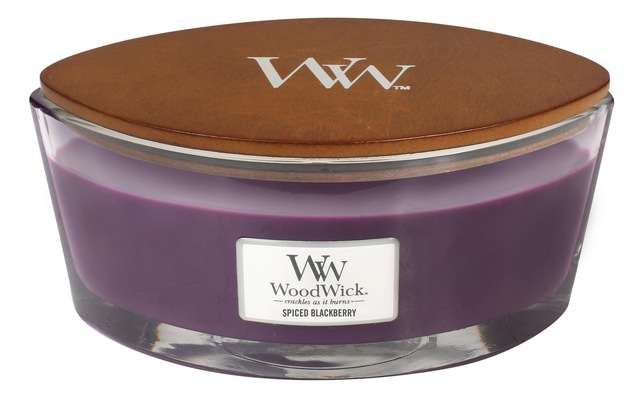 Woodwick Duftkerze »Spiced Blackberry Ellipse«