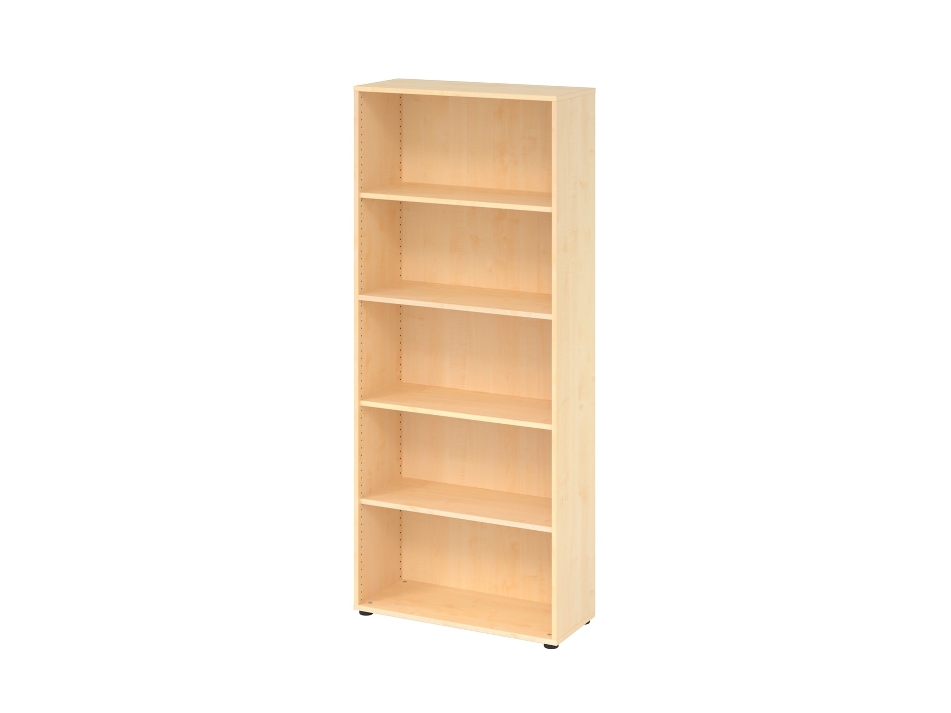 Büroregal 80 x 188 cm Ahorn
