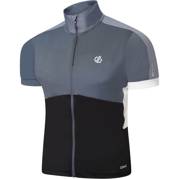 Maillot vélo DARE 2B PROTRACTION II JERSEY BLACK/ORION GREY